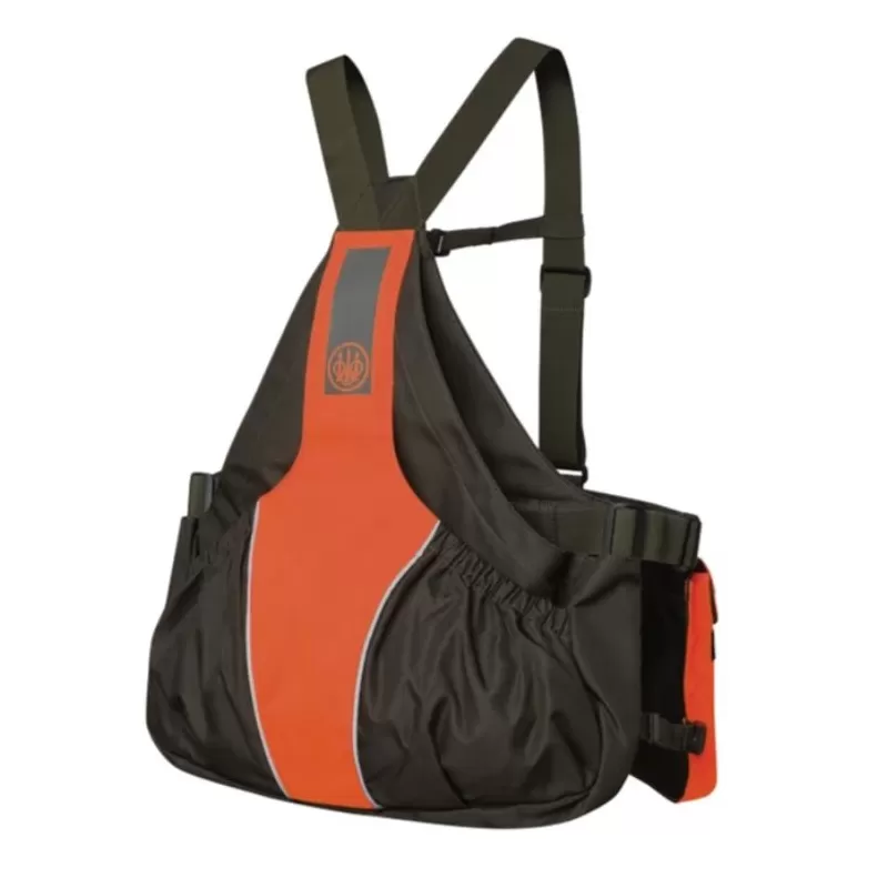 Colete Beretta Strap EVO Verde Musgo e Laranja Colete Beretta Strap EVO Verde Musgo e Laranja