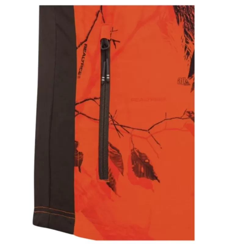 Colete Beretta Windshell EVO Realtree Ap Camo Hd Laranja