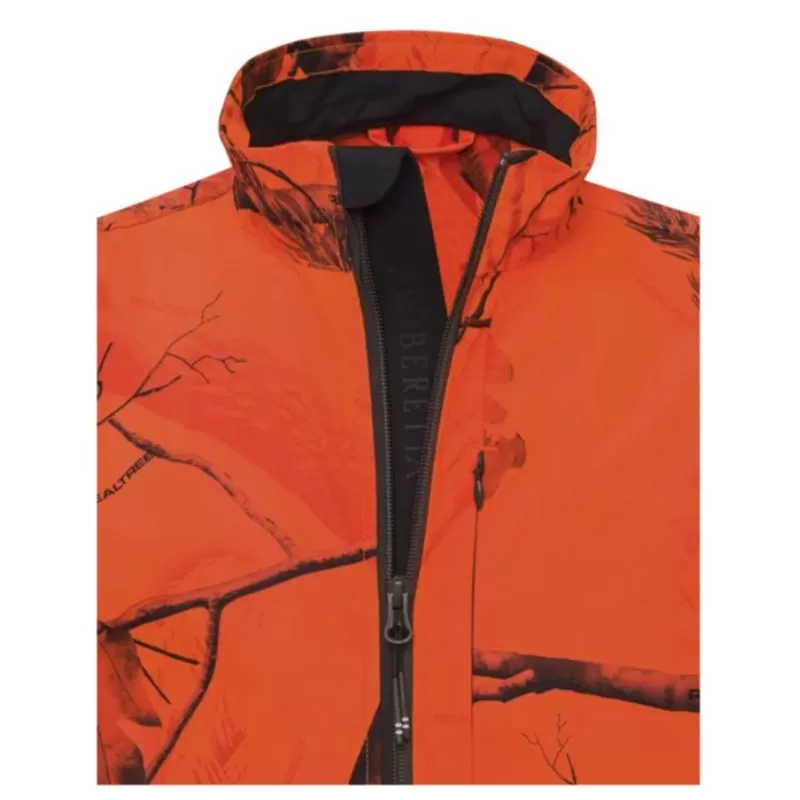 Colete Beretta Windshell EVO Realtree Ap Camo Hd Laranja