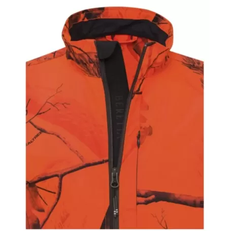 Colete Beretta Windshell EVO Realtree Ap Camo Hd Laranja