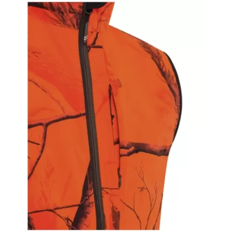 Colete Beretta Windshell EVO Realtree Ap Camo Hd Laranja