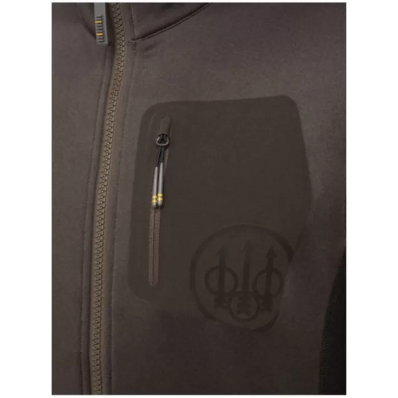 Jaqueta Beretta Smartech EVO Fleece Marrom Casca