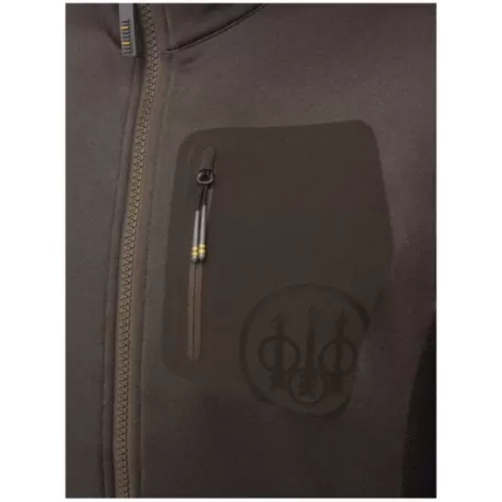 Jaqueta Beretta Smartech EVO Fleece Marrom Casca
