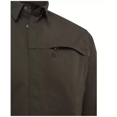 Camisa Beretta Resistente a Espinhos Casca Marrom