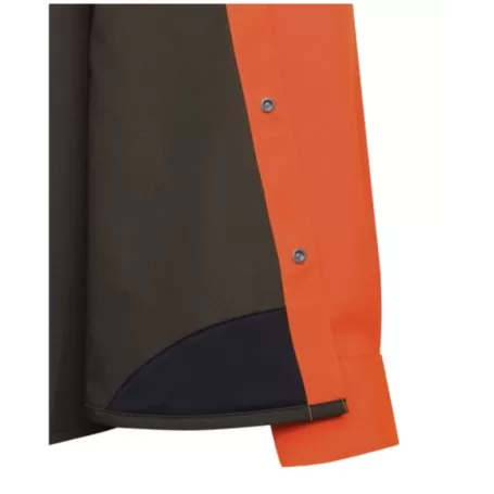 Camisa Beretta Resistente a Espinhos Marrom Casca e Laranja