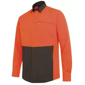 Beretta Camisa resistente a las espinas Brown Bark & Orange