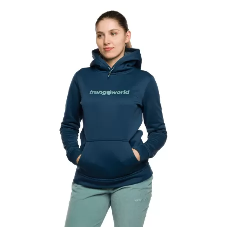 Trangoworld SUDADERA POPPI AZUL/VERDE