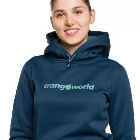 Trangoworld SUDADERA POPPI AZUL/VERDE