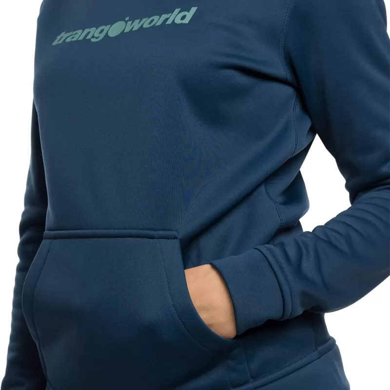 Trangoworld SUDADERA POPPI AZUL/VERDE