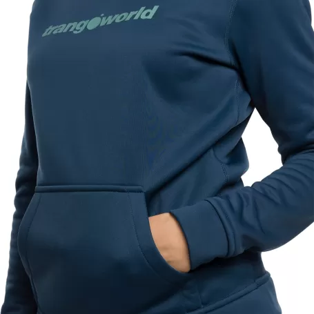 Trangoworld SUDADERA POPPI AZUL/VERDE