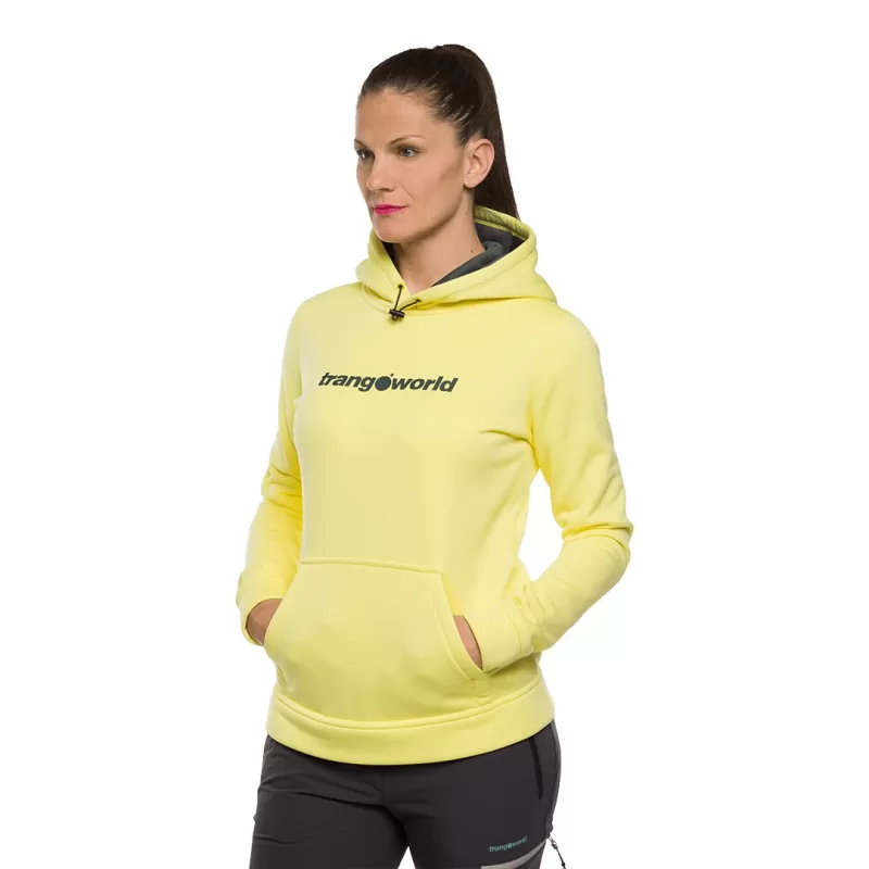 Moletom Trangoworld POPPI AMARELO/CINZA