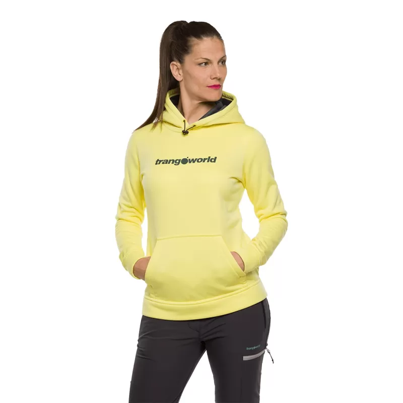 Moletom Trangoworld POPPI AMARELO/CINZA