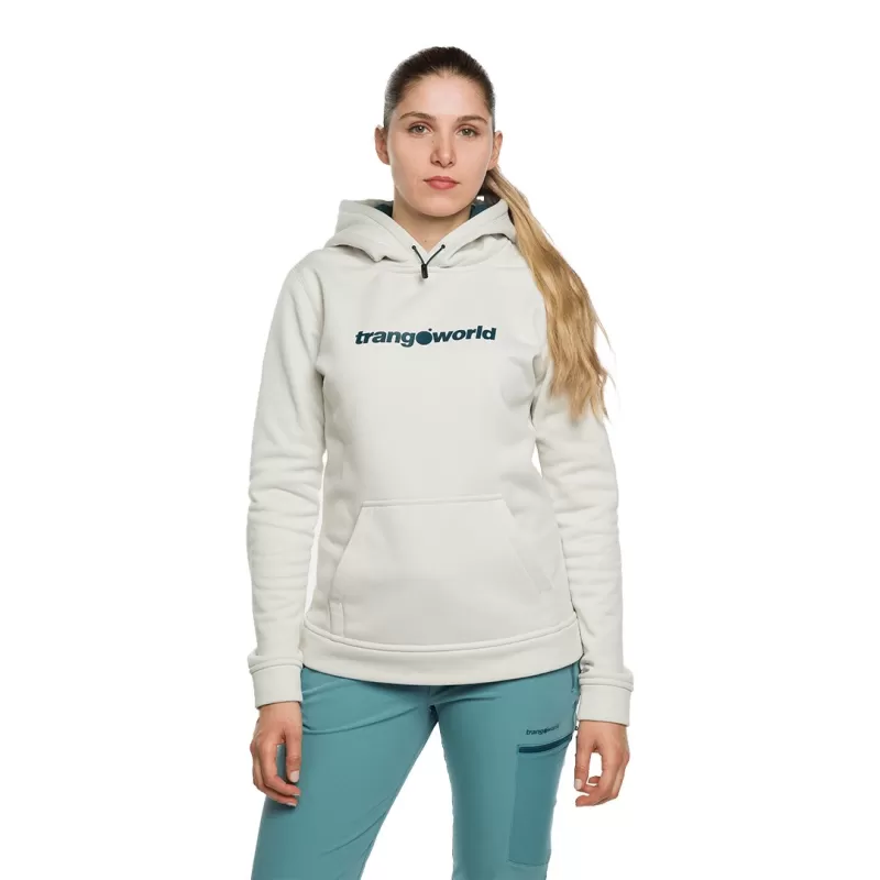 Moletom Trangoworld POPPI CRU/CINZA