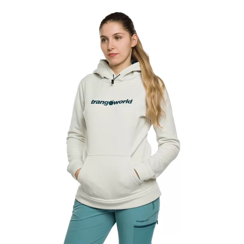 Moletom Trangoworld POPPI CRU/CINZA