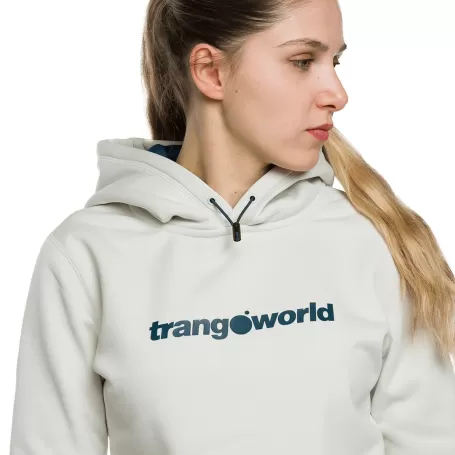 Moletom Trangoworld POPPI CRU/CINZA