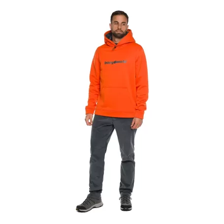 Moletom Trangoworld LOGIN VERMELHO LARANJA/CINZA