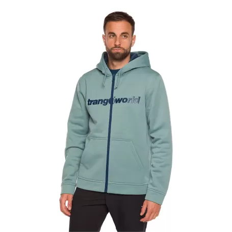 JAQUETA Trangoworld RIPON VERDE/AZUL