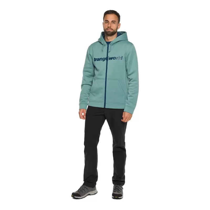 JAQUETA Trangoworld RIPON VERDE/AZUL