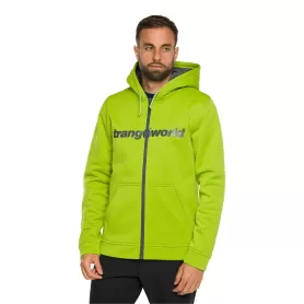 CHAQUETA RIPON VERDE/GRIS