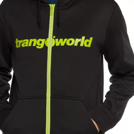 JAQUETA Trangoworld RIPON PRETA/VERDE