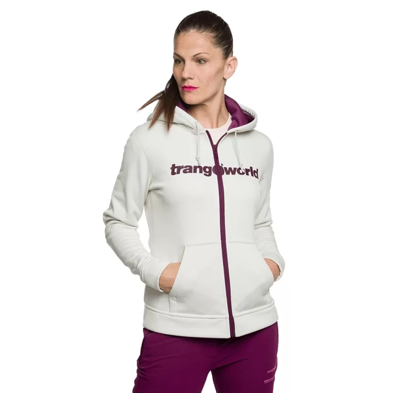 JAQUETA DE LINHO CRU/ROXA Trangoworld