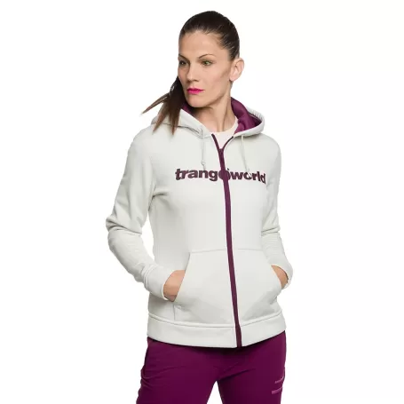 JAQUETA DE LINHO CRU/ROXA Trangoworld