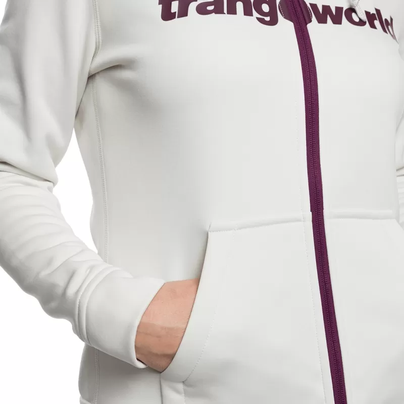 JAQUETA DE LINHO CRU/ROXA Trangoworld