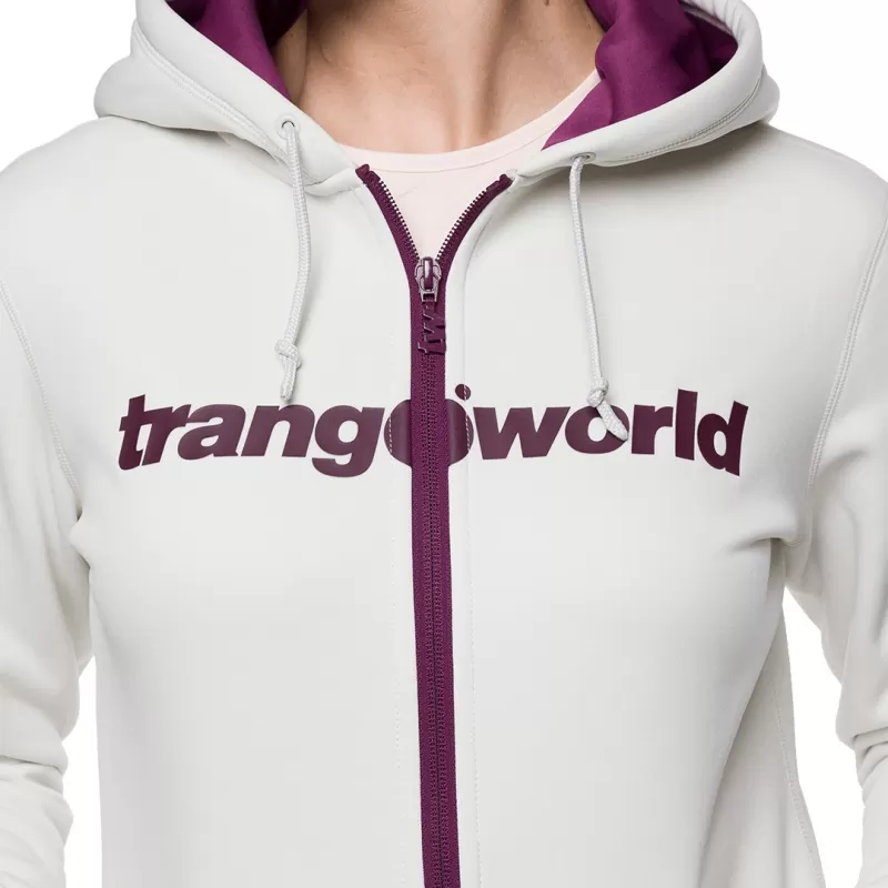 JAQUETA DE LINHO CRU/ROXA Trangoworld