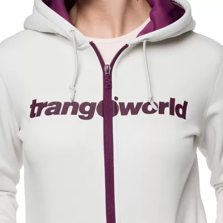 JAQUETA DE LINHO CRU/ROXA Trangoworld