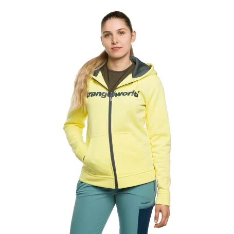 JAQUETA DE LINHO AMARELA/CINZA Trangoworld