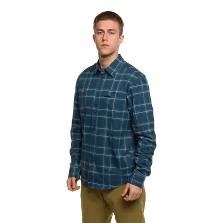 Trangoworld CAMISA ZERNEZ AZUL/AZUL Trangoworld CAMISA ZERNEZ AZUL/AZUL