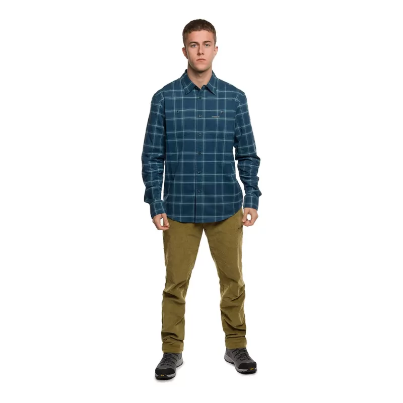 Trangoworld CAMISA ZERNEZ AZUL/AZUL
