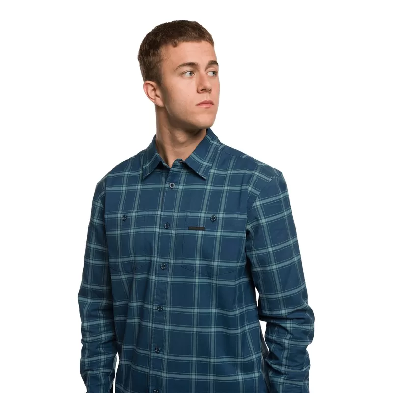 Trangoworld CAMISA ZERNEZ AZUL/AZUL
