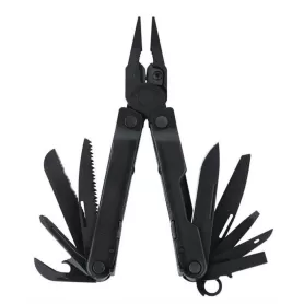 Rebar negra, funda Molle, caja cartón - 831563 - Leatherman - Multiherramientas LEATHERMAN