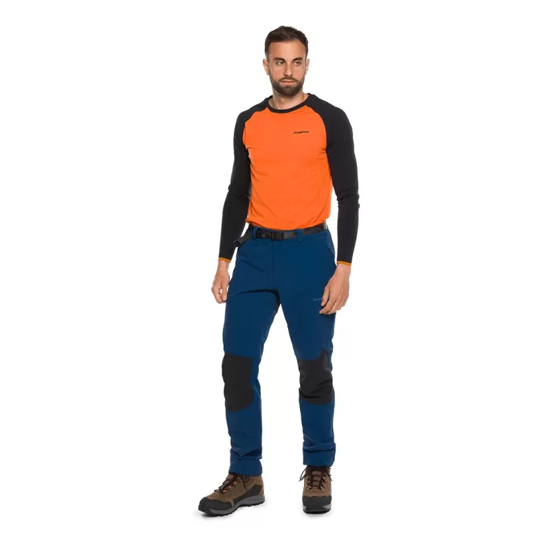 Calça comprida Trangoworld Rovek Dr Azul escuro/Preto