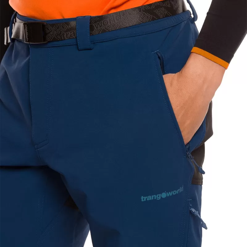 Calça comprida Trangoworld Rovek Dr Azul escuro/Preto