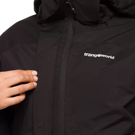 JAQUETA PRETA TÉRMICA JENAZ Trangoworld