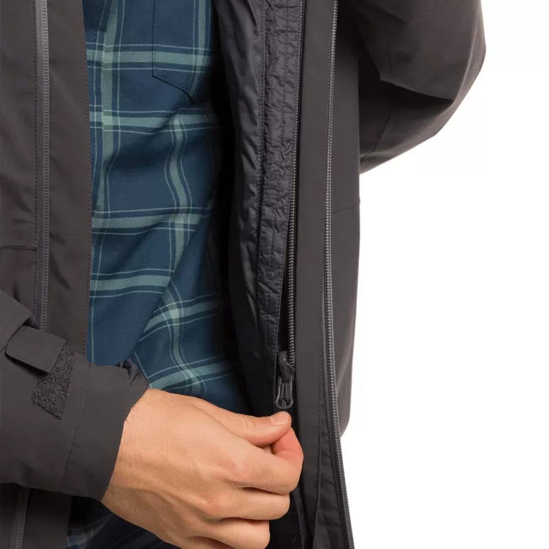 JAQUETA CINZA COMPLETA SALAMA Trangoworld