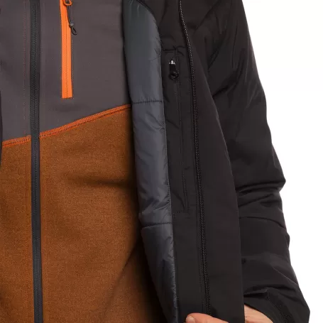 Trangoworld CHAQUETA BALERNA TERMIC NEGRO