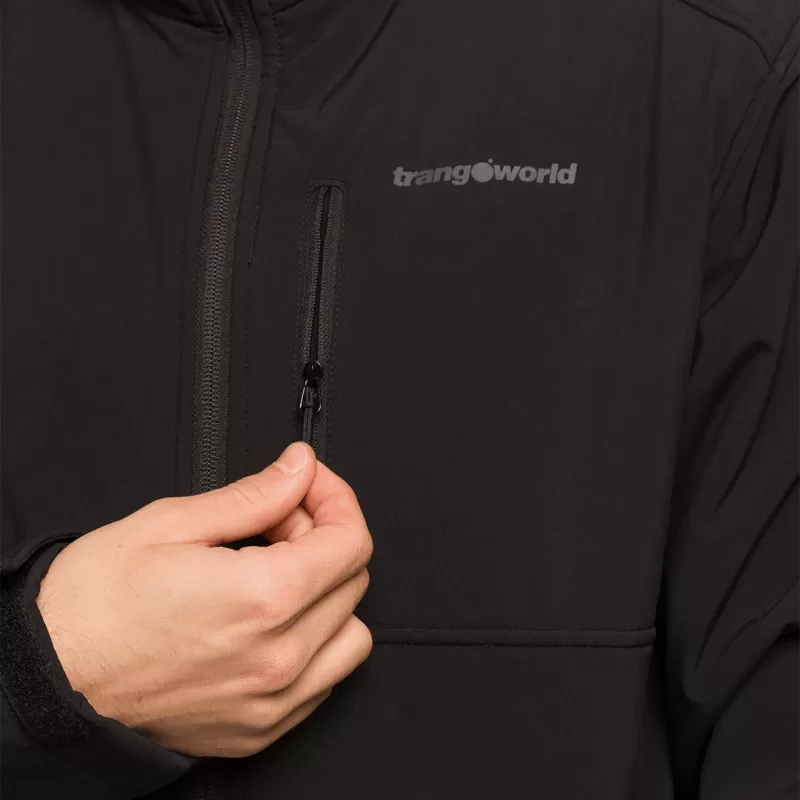 Trangoworld CHAQUETA LANARCE NEGRO