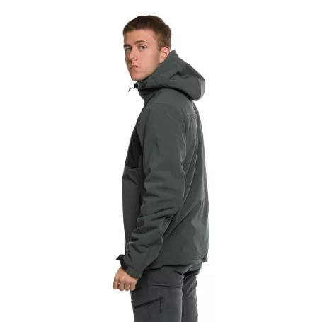 Jaqueta de lã cinza Trangoworld