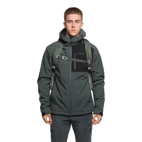 Jaqueta de lã cinza Trangoworld