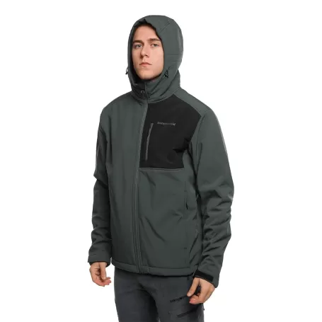 Jaqueta de lã cinza Trangoworld