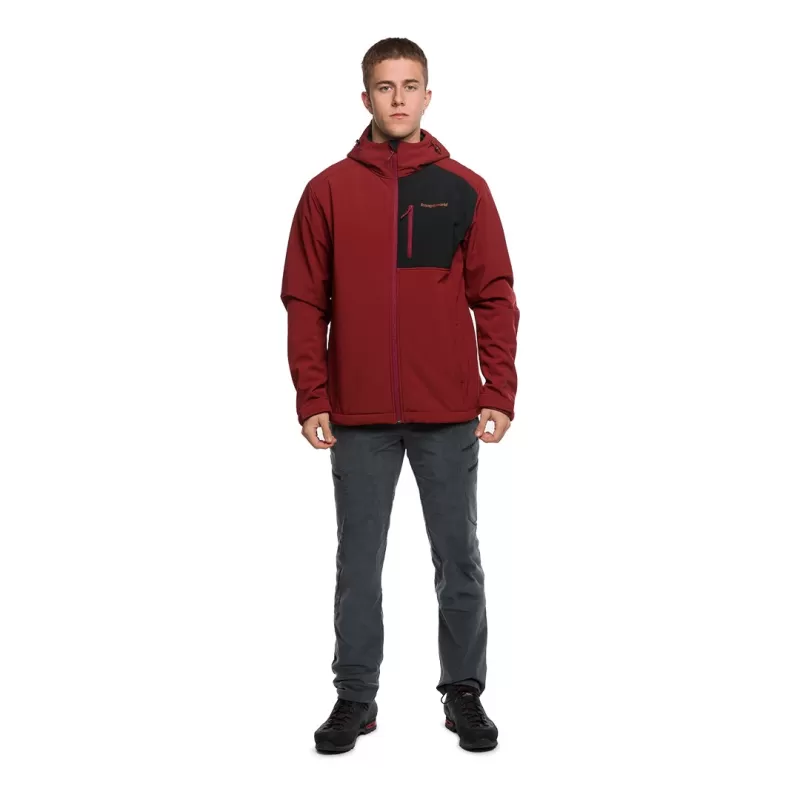 JAQUETA DE LÃ VERMELHA Trangoworld