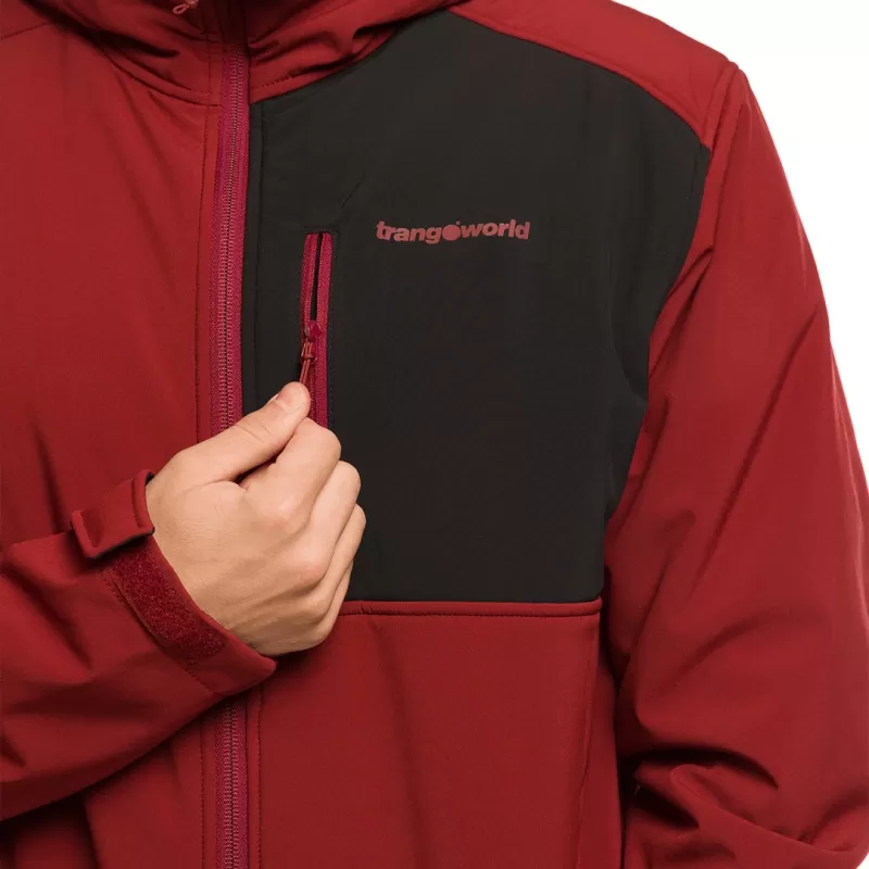 JAQUETA DE LÃ VERMELHA Trangoworld