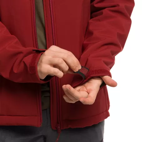 JAQUETA DE LÃ VERMELHA Trangoworld