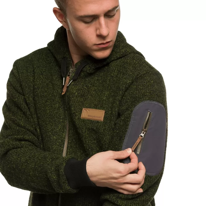 JAQUETA VERDE TRANGOWORLD TINDAYA ST