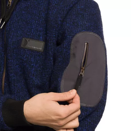 Trangoworld JAQUETA AZUL TINDAYA ST