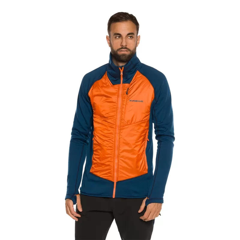 Trangoworld OLNEY JAQUETA AZUL/LARANJA