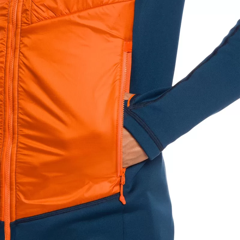 Trangoworld OLNEY JAQUETA AZUL/LARANJA